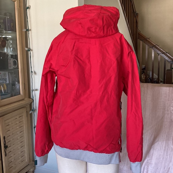 Vtg 80s? Lacoste jacket, red, Sz S - Picture 3 of 4